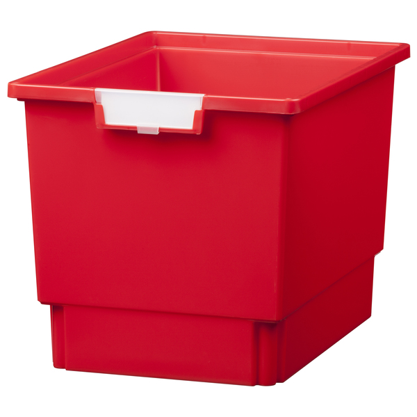 Storsystem Bin, Tray, Tote, Red, High Impact Polystyrene, 12.25 in W, 12 in H CE1954PR1